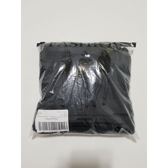 Nlife Tank Top Sleeveless Flare Jumpsuit with Pockets In‎ Black - Size XL - Picture 6 of 8